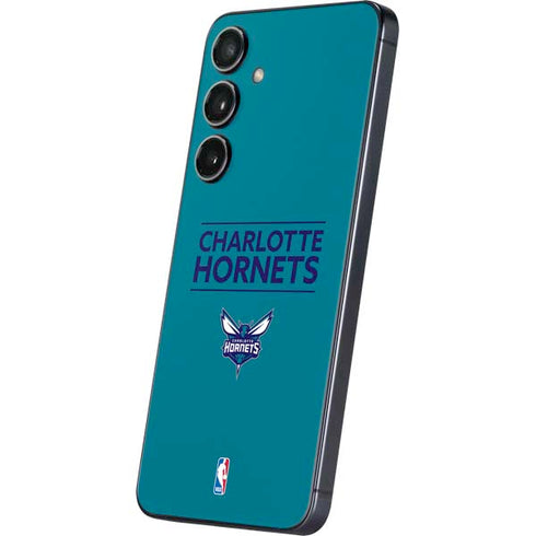 NBA Charlotte Hornets Standard - Blue Galaxy S25 Skin